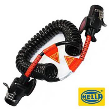 HELLA 7 Core Electrical Suzi Coil ABS, EBS, 12/24 Volt, 3m Long